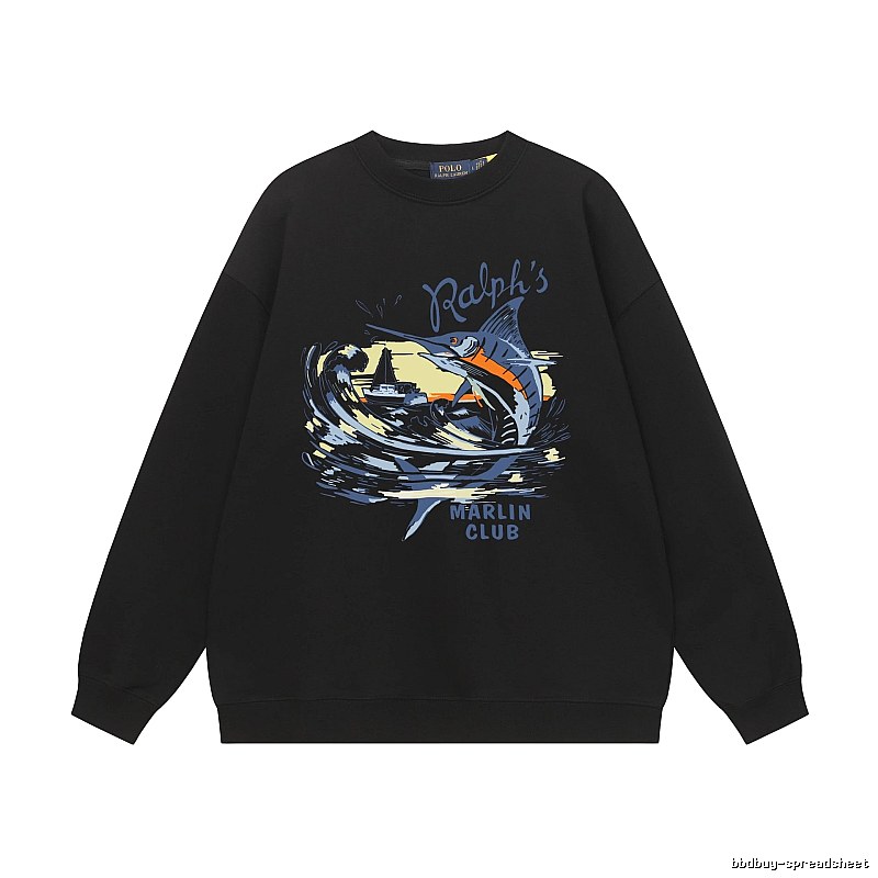 Ralph Lauren printed retro-style sweatshirt