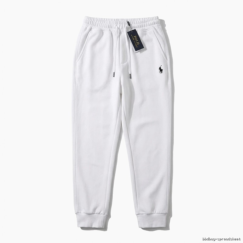 Ralph Lauren trendy brand white sweatpants