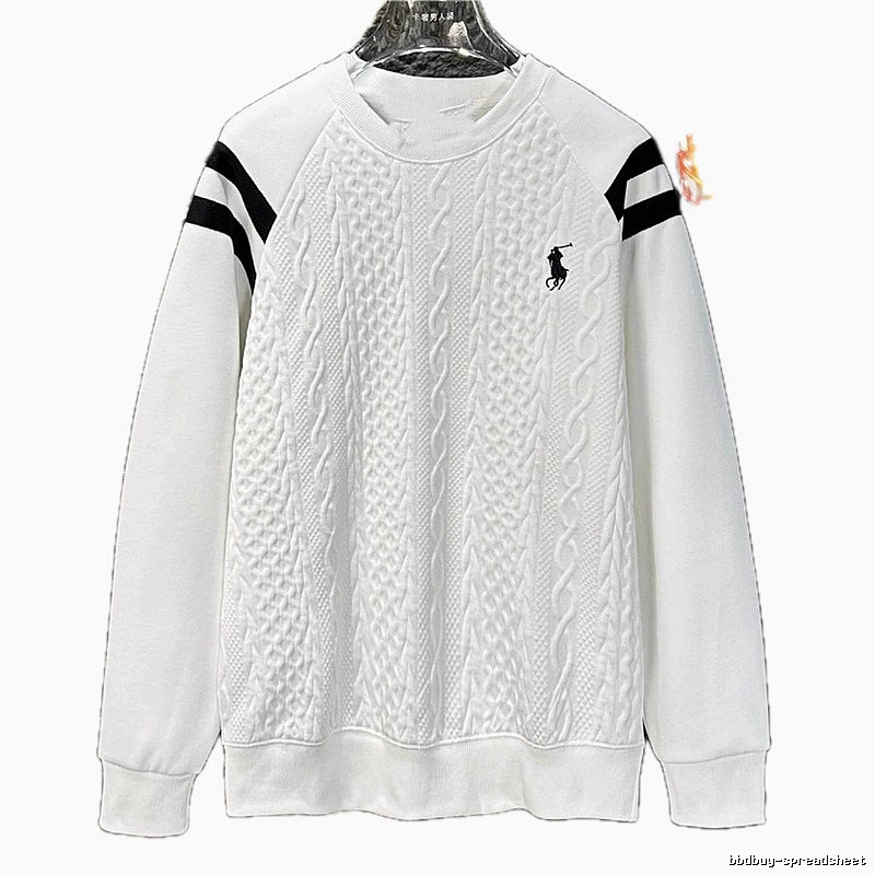 Ralph Lauren's classic white sweater