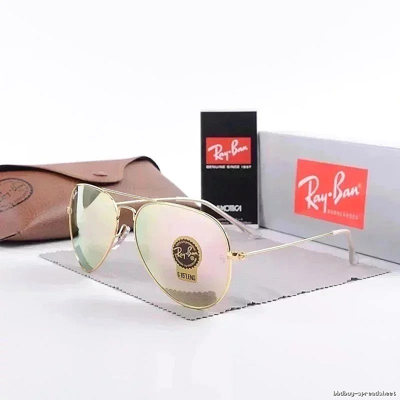Ray-Ban Urban Aviator sunglasses Metal Frame Sunglasses with Statement Pattern