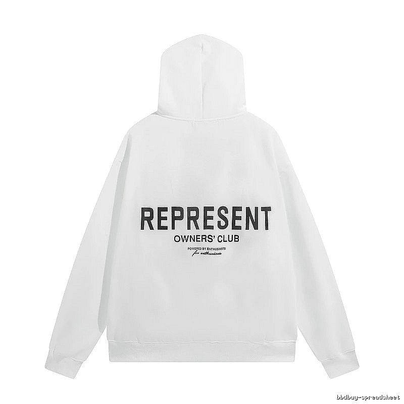 Represent Casual Owners Club hoodie Navy Large Represent for Streetwear Looks