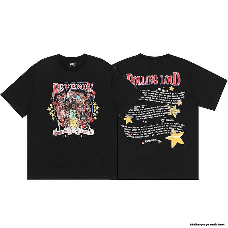 Revenge Black Skull Graphic T-Shirt Holiday Edit