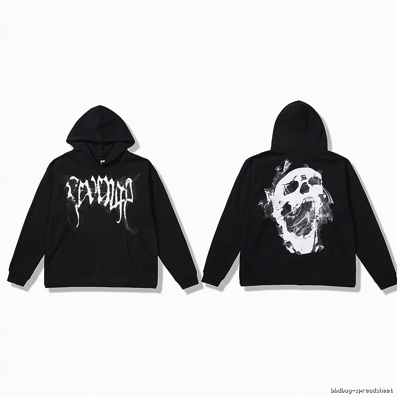 Revenge Skull Dark Style Hoodie