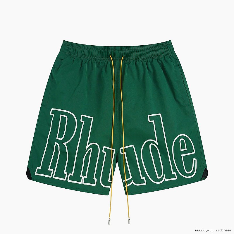 RHUDE letter trendy brand style shorts