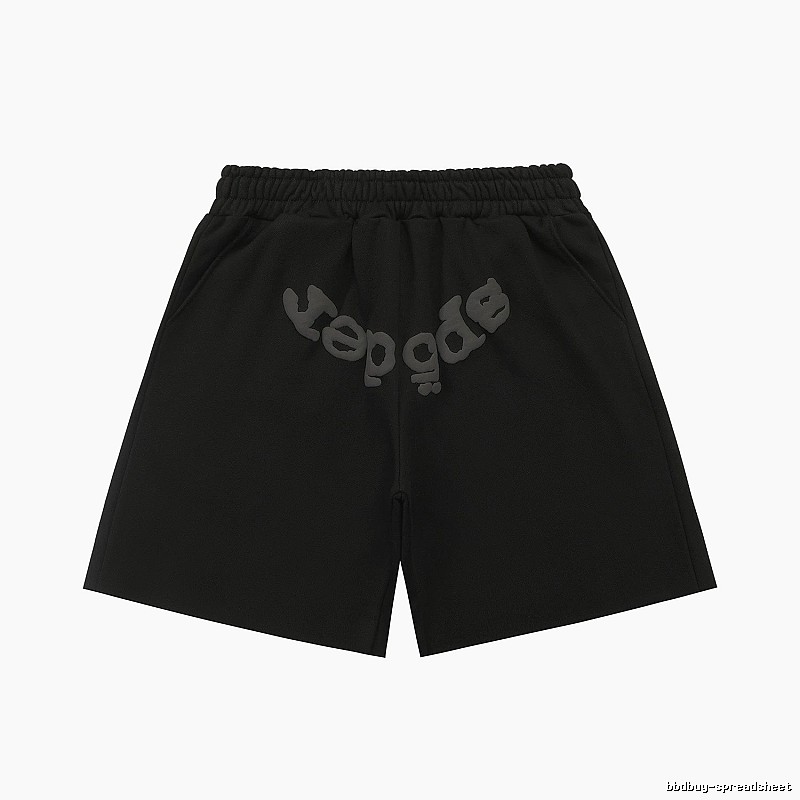 Sp5der letter trendy brand style shorts