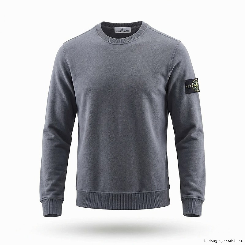 Stone Island basic grey sweatshirt