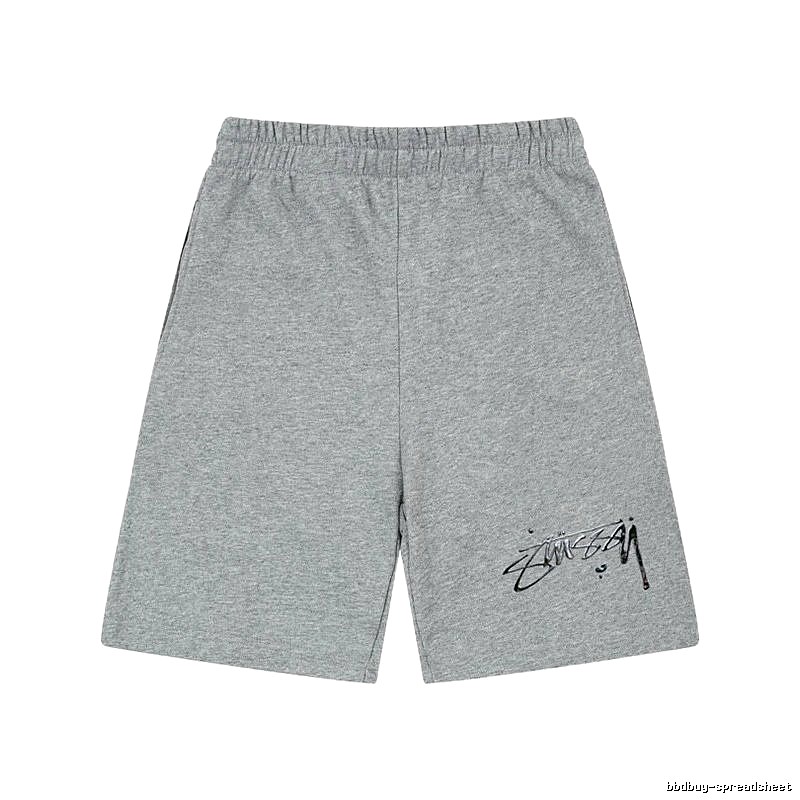Stussy basic gray shorts