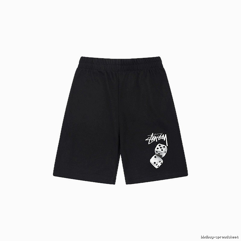 Stussy dice print style shorts