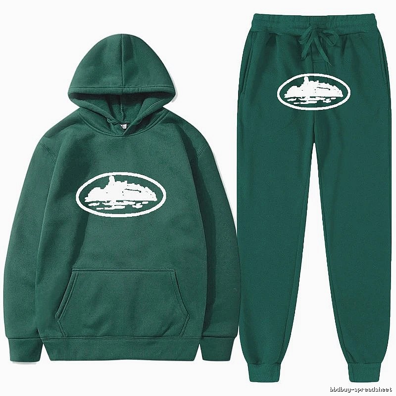 Stussy Green Tracksuit Set Everyday Rotation Logo