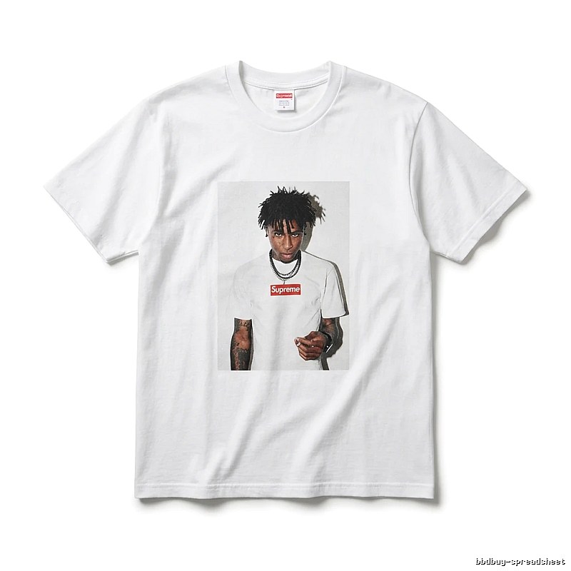 Supreme Portrait Style White T-shirt