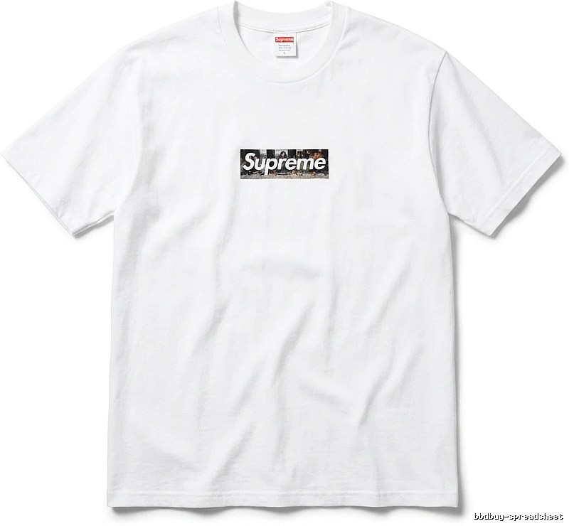 Supreme Retro Style White T-shirt