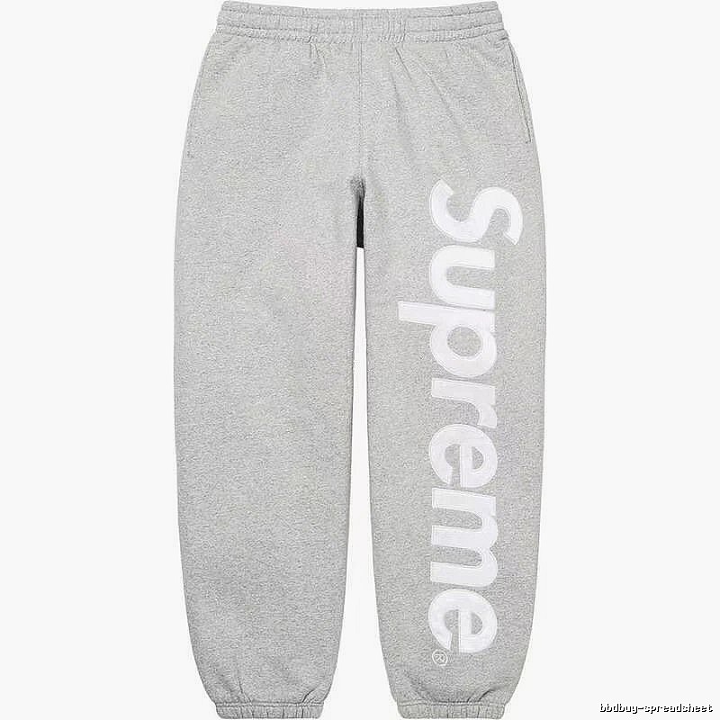 Supreme Sport Logo hoodie Gray Red Oversized for Collection Drops