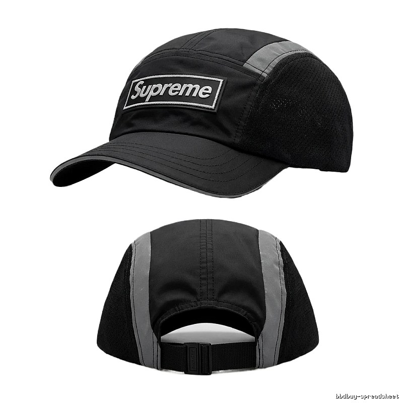 Supreme sporty black and grey hat