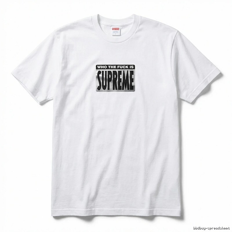 Supreme trendy and cool style white T-shirt