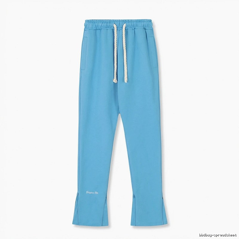 SynaWorld casual style blue sweatpants