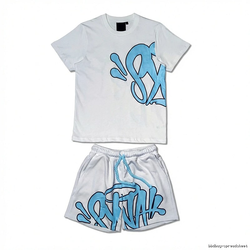 SynaWorld Graffiti-style White T-shirt
