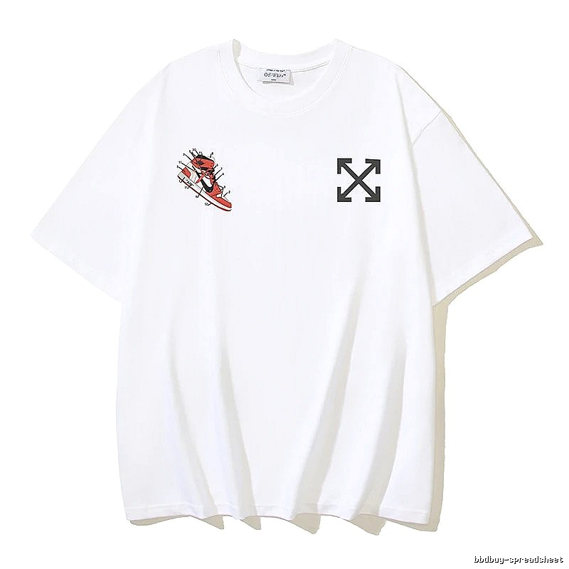 Thrasher Classic Flame logo T-shirt White Red Thrasher with Travel-Friendly Style