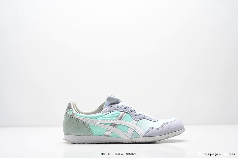 Tiger of Onitsuka retro light blue sports shoes