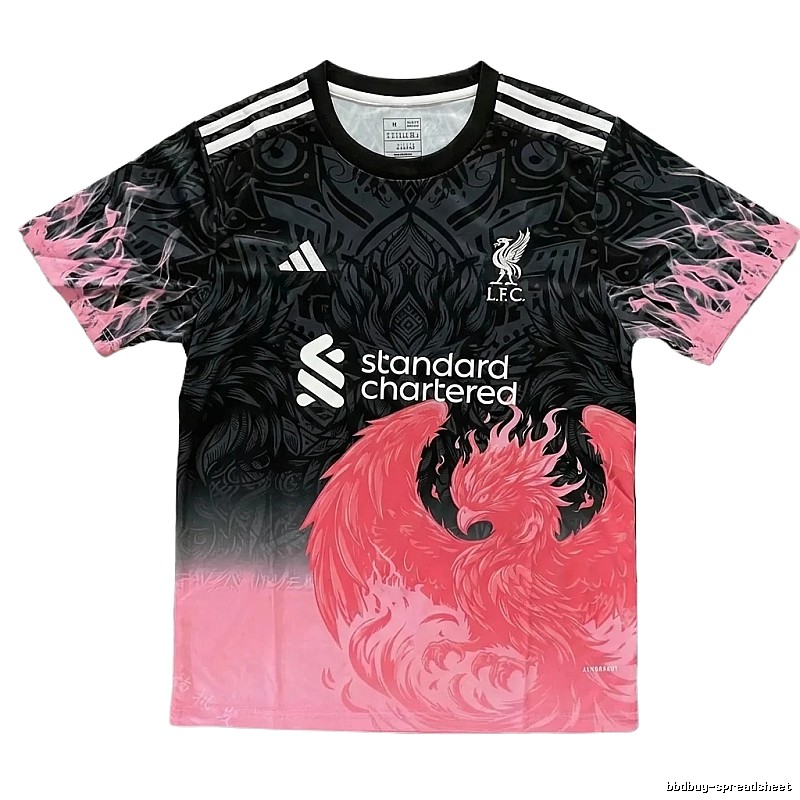 Tokyo Ghoul dark style pink and black short-sleeved shirt