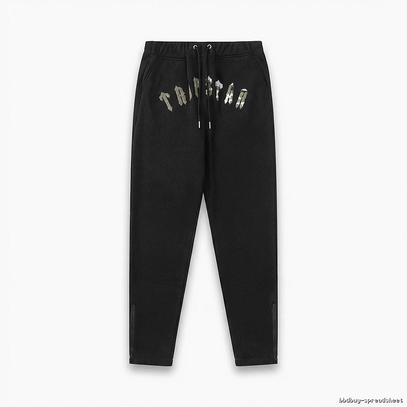 Trapstar Letter Style Black Sweatpants