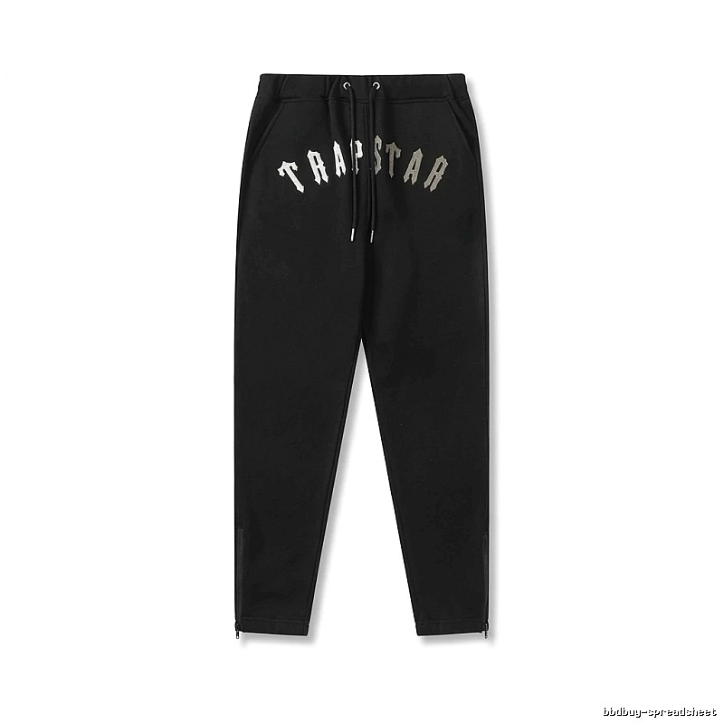 Trapstar Letter Style Black Sweatpants