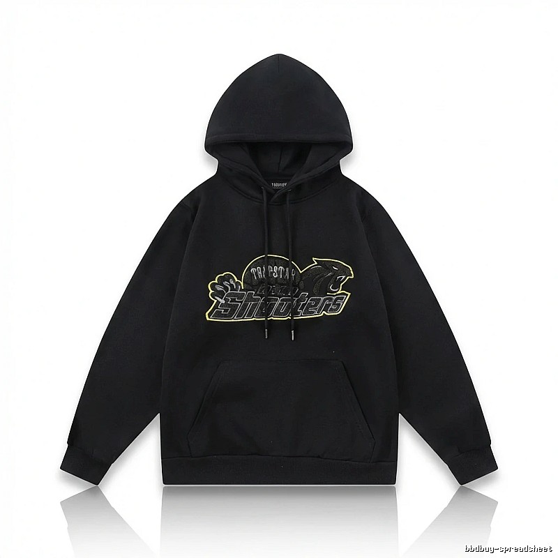 Trapstar Print Trendy and Cool Black Sweatshirt