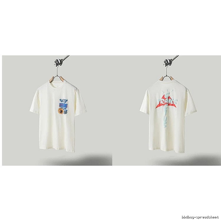 Travis Scott Graffiti Street Style Off-white T-shirt