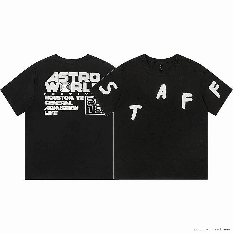 Travis Scott Streetwear Graphic T-shirt Brown Travis Scott with Logo Accent