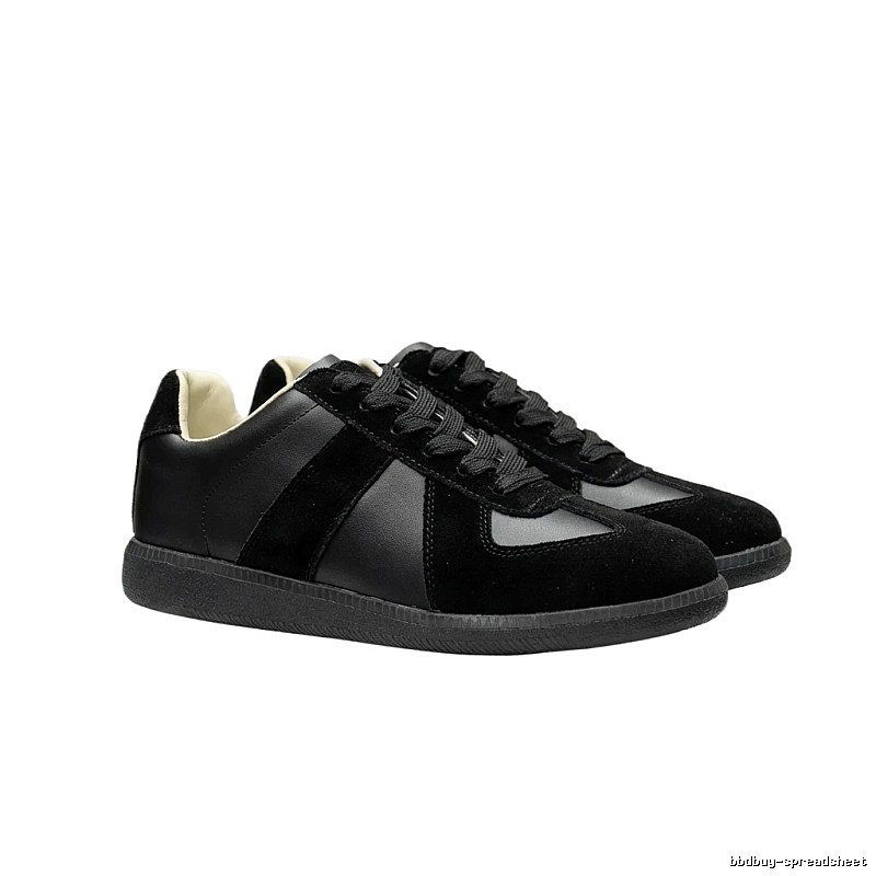 Vintage black sneakers of Maison Margiela