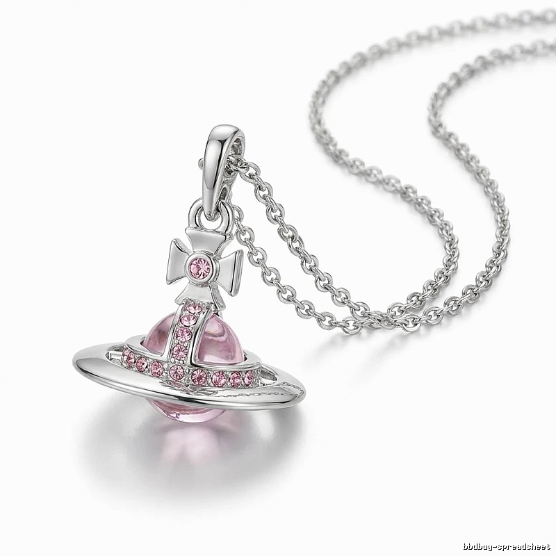 Vivienne Westwood Saturn series silver necklace