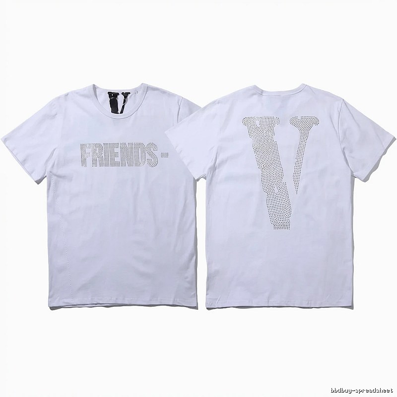 Vlone Friends Series Simple White T-shirt