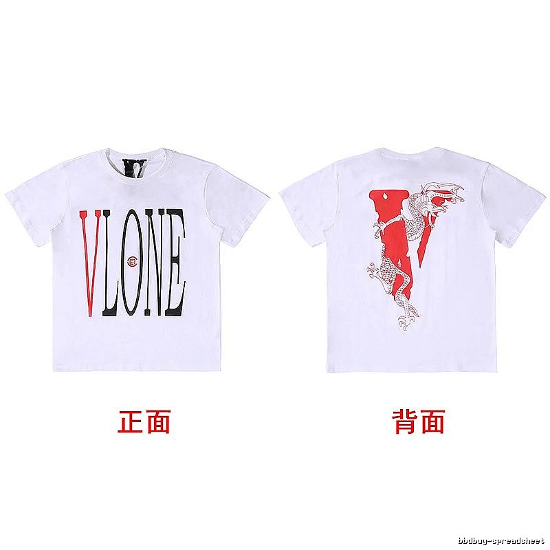 Vlone Streetwear Logo T-shirt Black Purple Vlone with Logo Accent