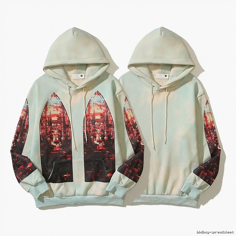 WDW Rocket Print Trendy Brand Hoodie