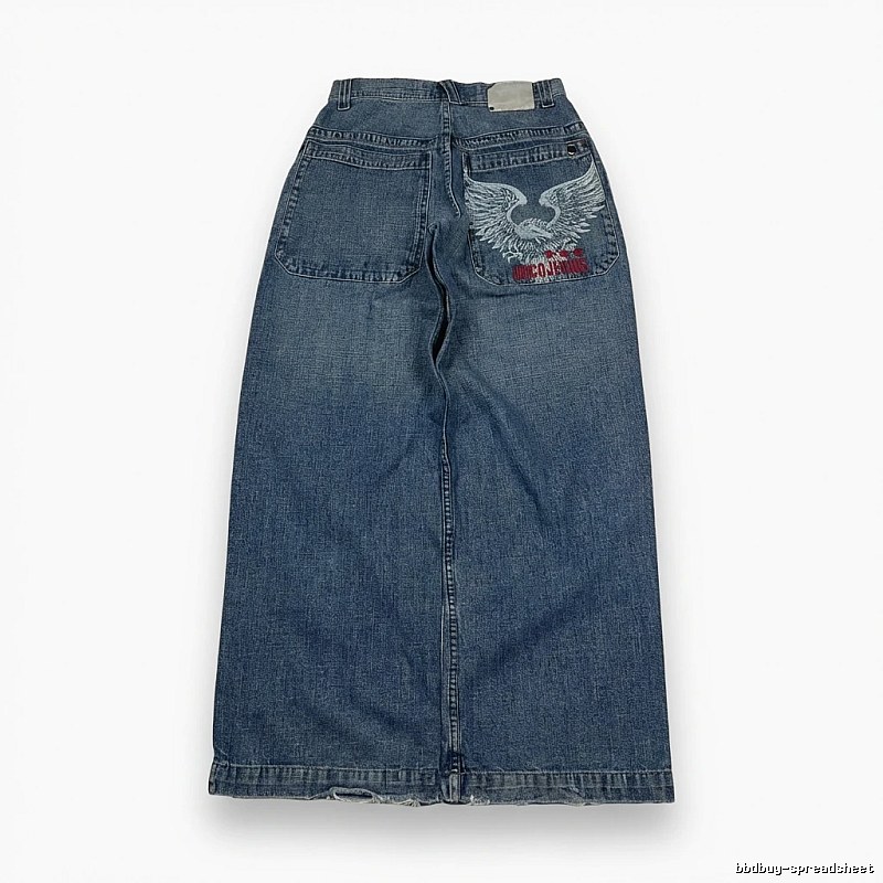 Y2K Trendy Cool Denim Skirt