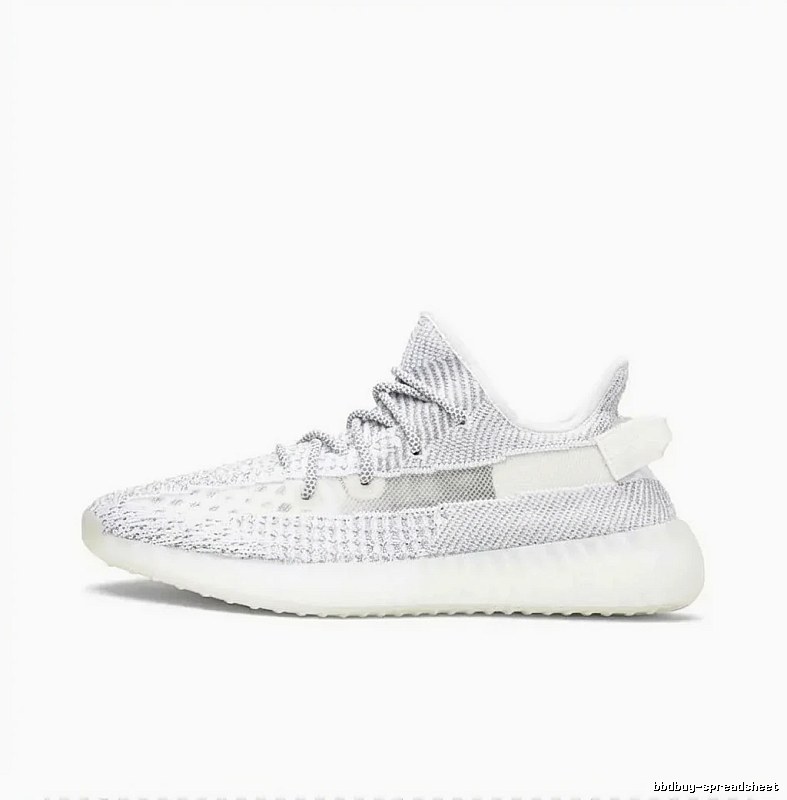 Yeezy 350 V2 Minimalist Style Silver-White Shoes