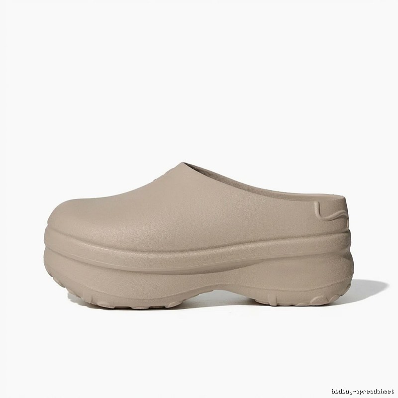 Yeezy thick-soled casual style beige shoes